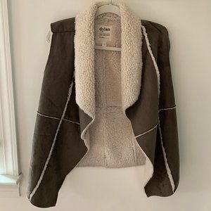 dylan shearling vest